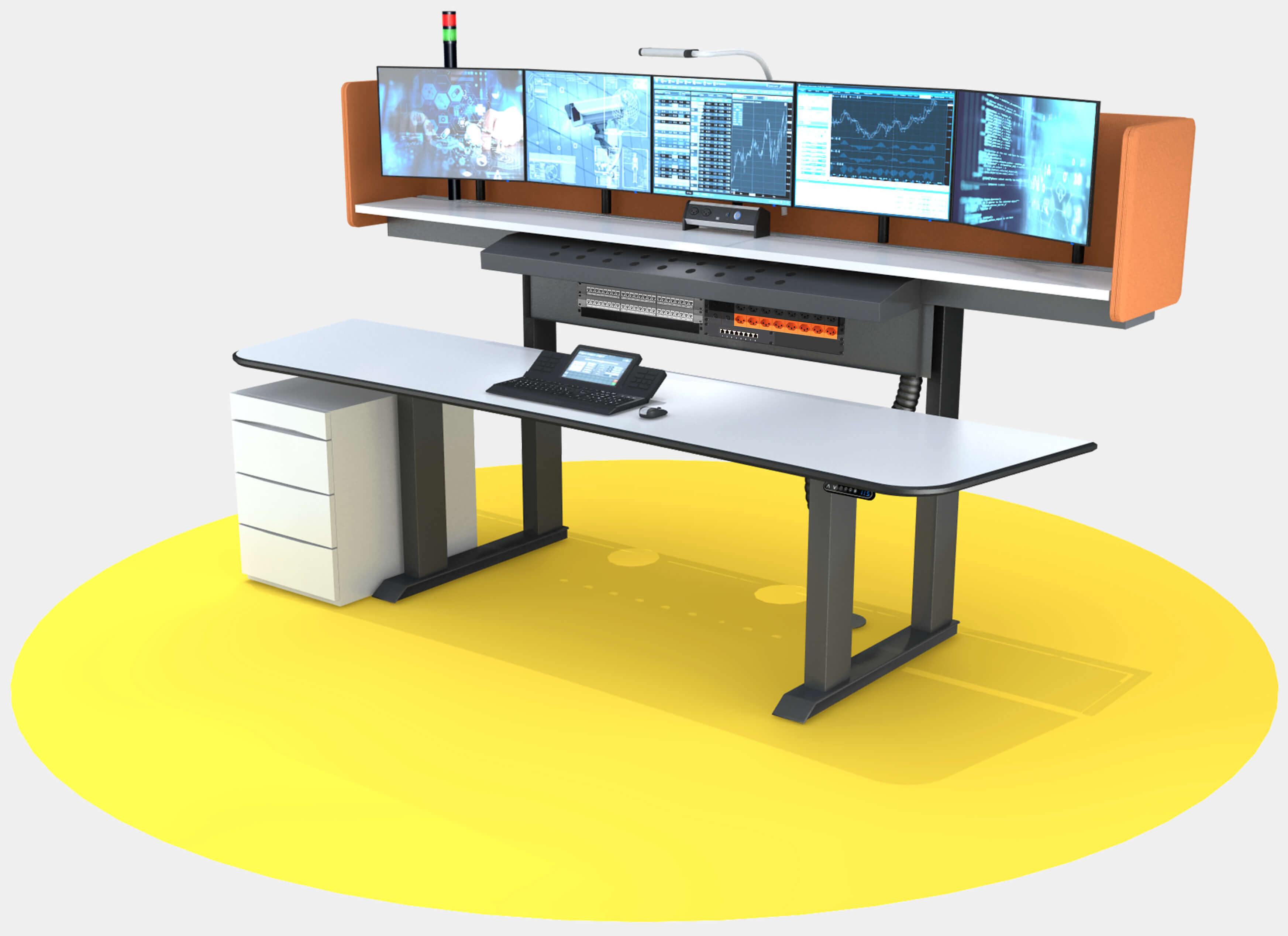 Deskflex Control room solution